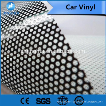 Glossy lamination 1.52*50m 8mic 450g Paper clear glue self adhesive vinyl wraps for Billboard